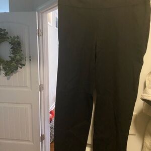 Crown & Ivy Black Wide Leg Pants